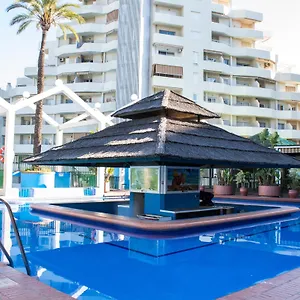 Benal Ii, Estudio Con Parque Acuático Y Vistas Al Mar. Apartamento Benalmádena